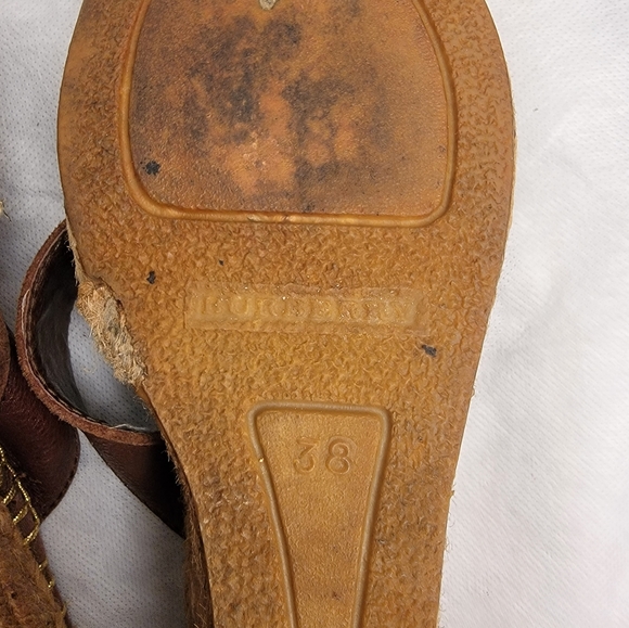 Women´s Burberry Nova Check Espadrille - Wedges - Picture 15 of 16